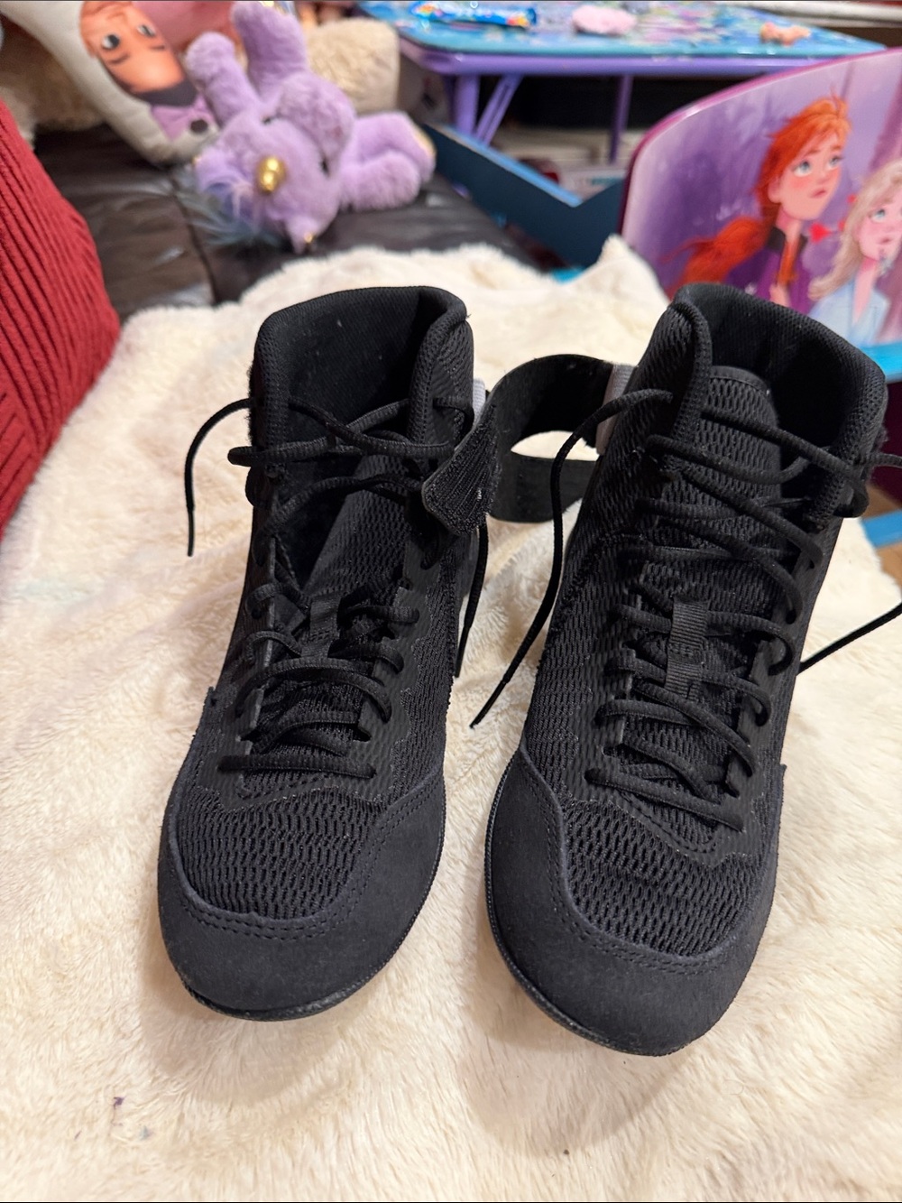 Nike Black Lace-Up High-Top Women's Boots